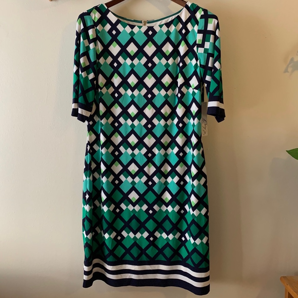 NWT Eliza J Mod Shift Dress